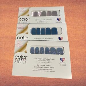 Color Street Nail Polish Strips Set